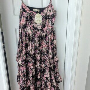NWT Altar'd State Roxie Floral Tiered Maxi Dress